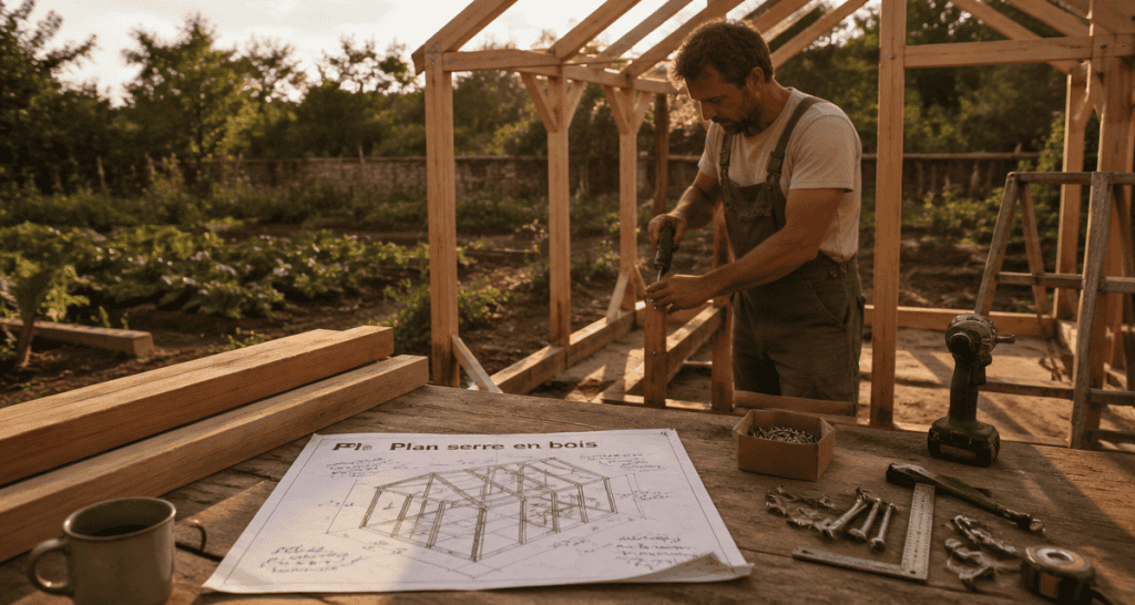 plan serre en bois pdf gratuit assemblage
