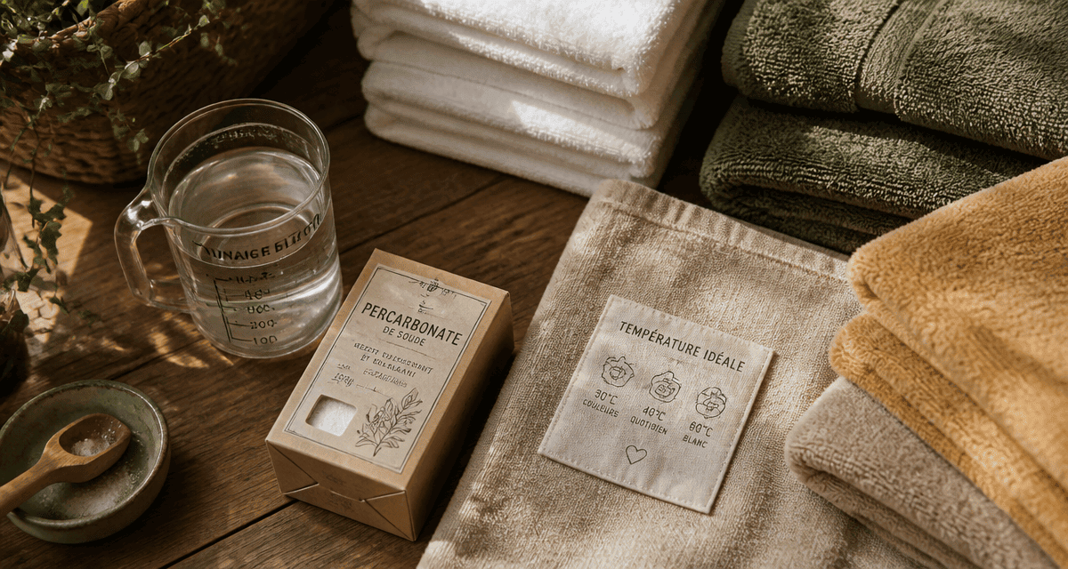 a combien laver les serviettes serviettes pliées et accessoires