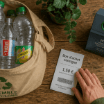 consigne bouteille plastique sac recyclage ticket