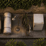 encombrants bordeaux objets sur trottoir