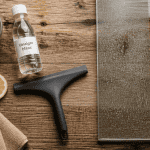 Enlever le calcaire sur les parois de douche avec produits naturels