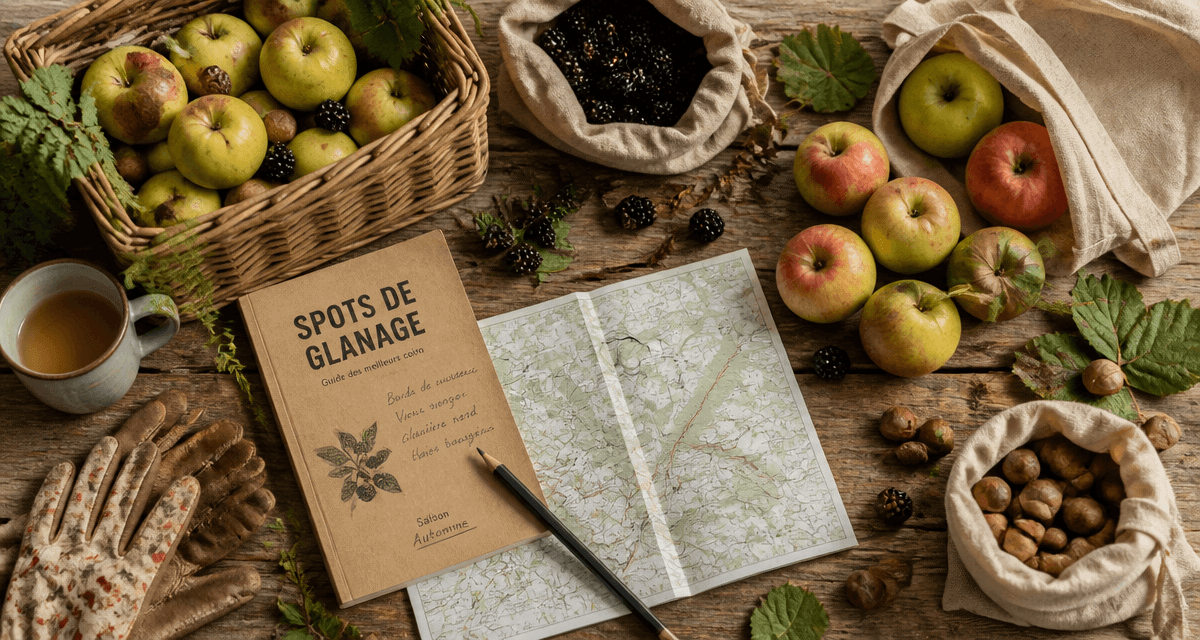 glanage autour de moi fruits table