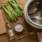 nettoyage tambour machine à laver avec vinaigre et bicarbonate