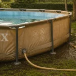 comment vidanger une piscine intex : vidange sécurisée avec tuyau et écoulement
