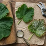 Feuille de courgettes avec taches : maladies à identifier