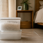 Absorbeur d'humidité dans une chambre, près de la fenêtre, air plus sain