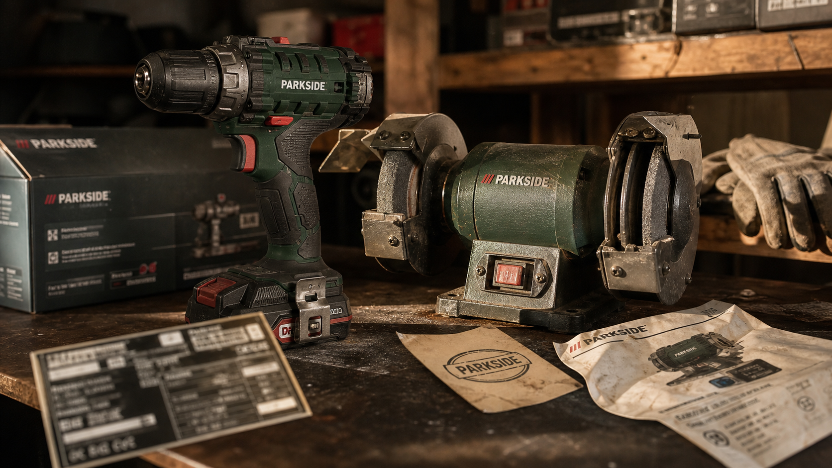 Qui fabrique Parkside : perceuse et meuleuse d’atelier Lidl en atelier allemand