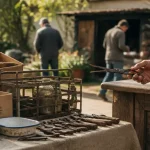 Vide maison 85 : étal de chinerie en Vendée, ciseaux de couture