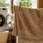 Serviettes de toilette moelleuse sans sèche-linge : séchage à l’air et astuces 40°C et vinaigre blanc