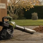 Meilleur aspirateur souffleur broyeur sur batterie 40V, souffler et aspirer les feuilles mortes