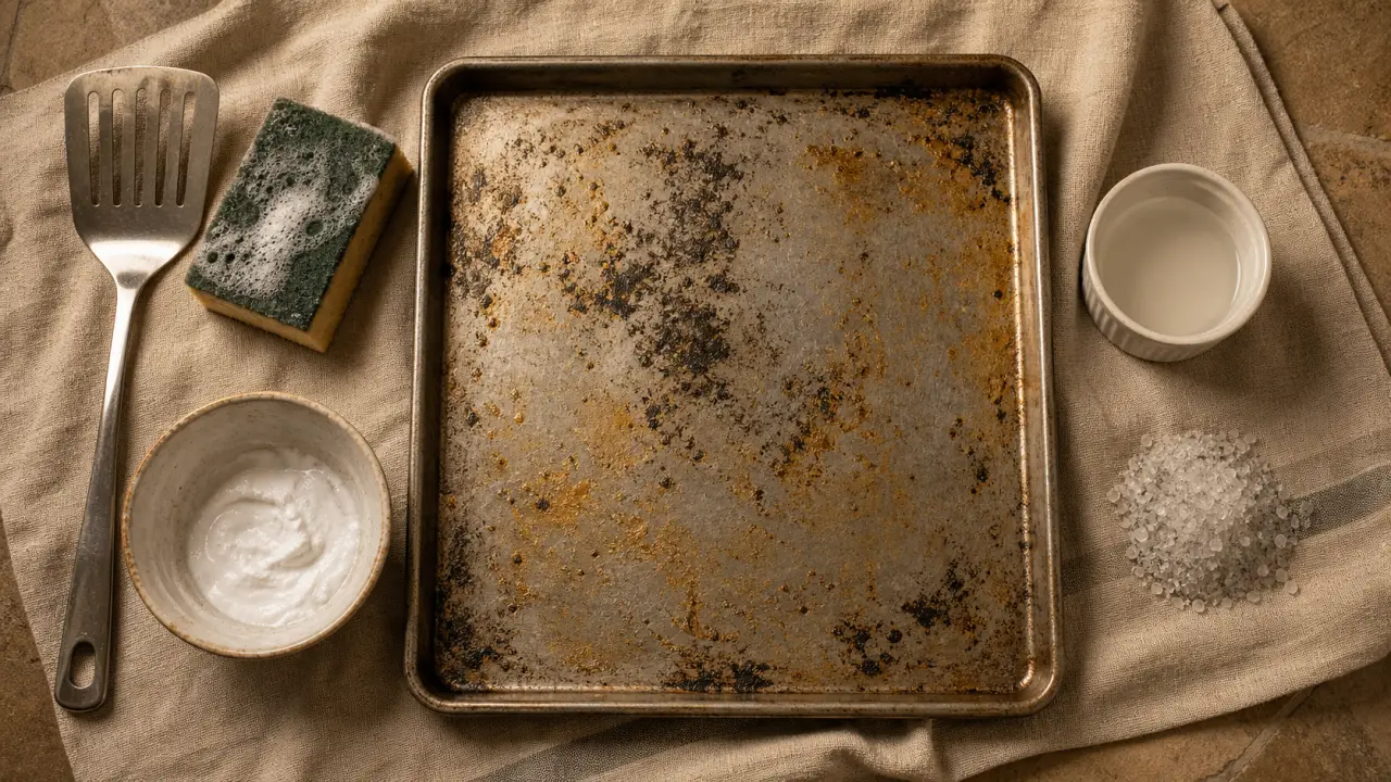 Nettoyer plaque four : bicarbonate, savon noir, vinaigre et sel