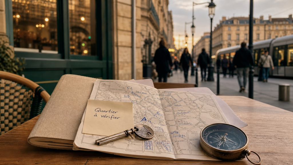 Quartiers de Bordeaux à éviter : clé et plan de quartier à Bordeaux