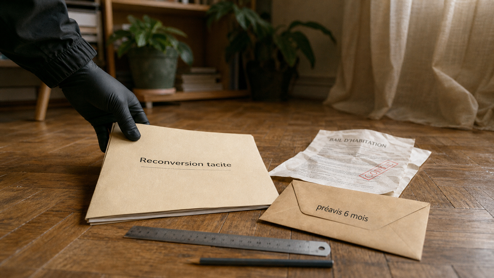 Reconduction tacite bail 3 ans et préavis de 6 mois, dossier de reconversion sur bail