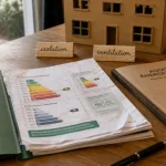 Achat maison DPE F obligation travaux : dossier audit énergétique et isolation