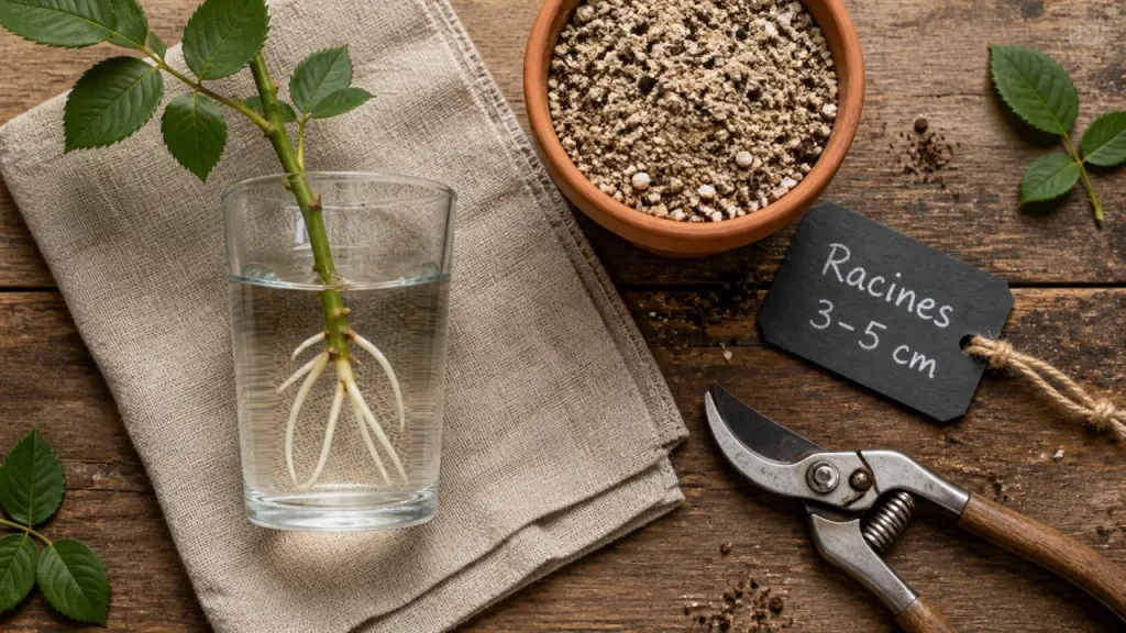Combien de temps attendre avant de planter une bouture dans l’eau ?