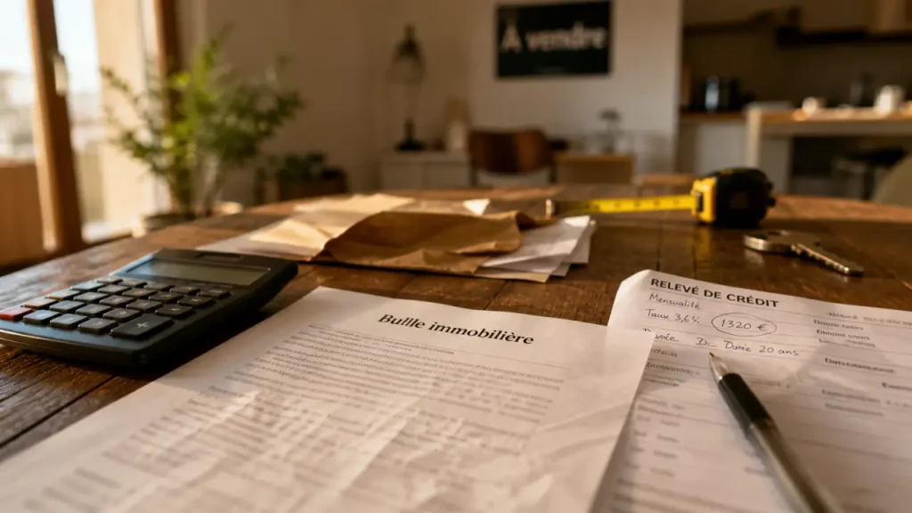 Bulle immobilière en France : prix au m², taux à 3 % et signaux d’alerte