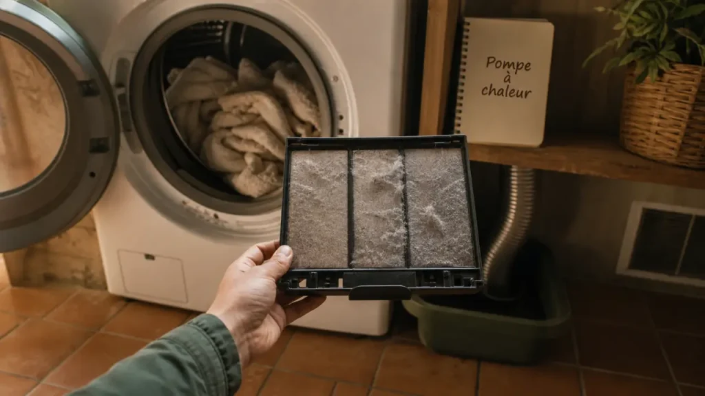 Pompe à chaleur, condensation ou évacuation : ce qui change vraiment dans le fonctionnement d’un sèche-linge