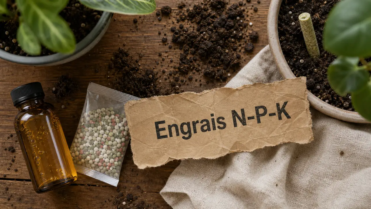 Engrais plantes d intérieur N-P-K : nourrit sans brûler les racines