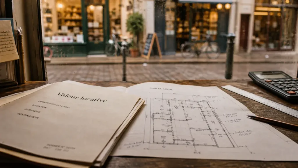 Estimer un local commercial : capitalisation du loyer, surface pondérée et bail