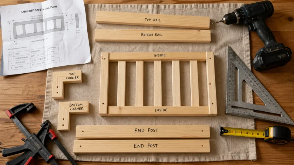 Plan pour lit cabane : quelles dimensions, quel bois et quelle sécurité avant de couper ?