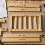 Plan pour lit cabane : dimensions, bois et sécurité, outils de bricolage sur table
