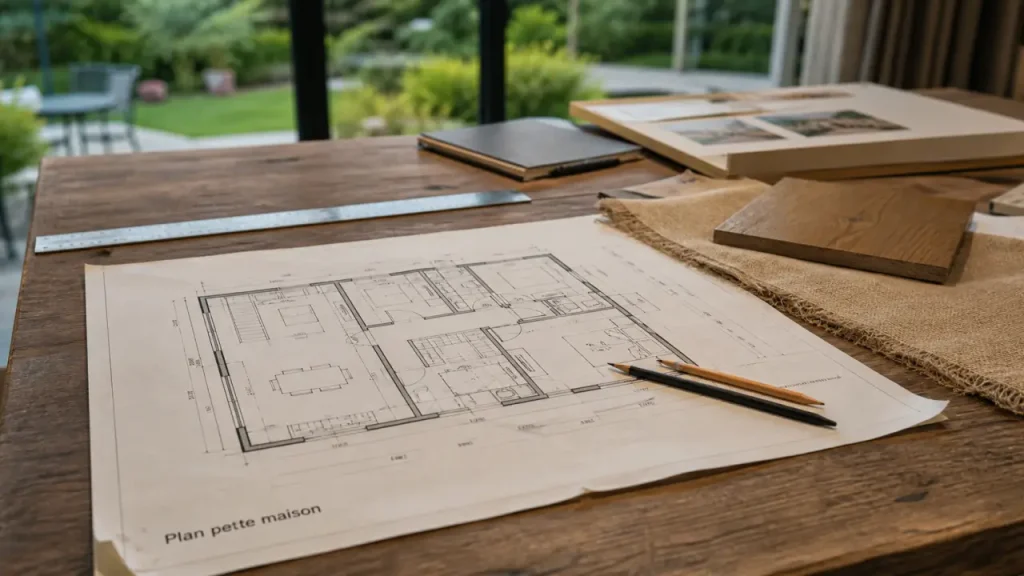 Plain-pied ou étage : le plan de petite maison qui évite les mètres carrés perdus
