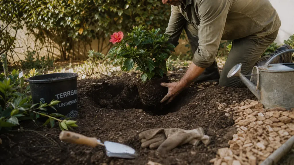 Printemps ou automne : quand planter un hibiscus en pleine terre sans risquer le gel ?