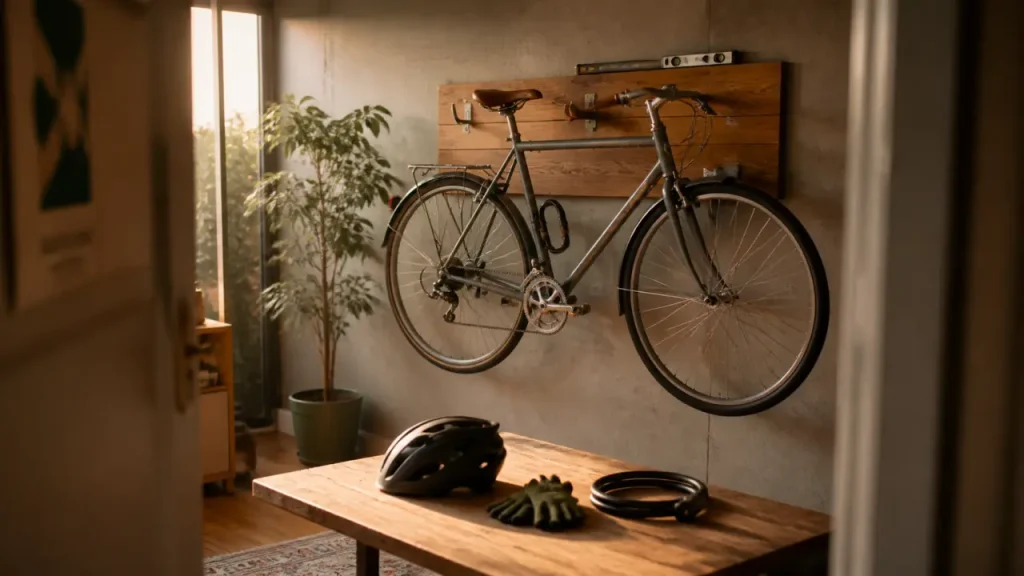 Rangement vélo fait maison : 5 solutions murales, verticales ou autoportantes pour gagner de la place