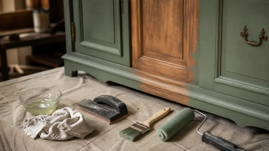 Relooking meuble : nettoyer, préparer, peindre et protéger pour un résultat durable
