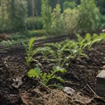 Jardin bio : récolte sans pesticides sur sol vivant de 25 cm, paillis et compost