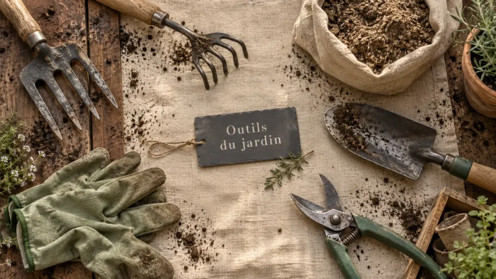 Les outils du jardinier se choisissent selon chaque geste, pas selon la taille de l’abri