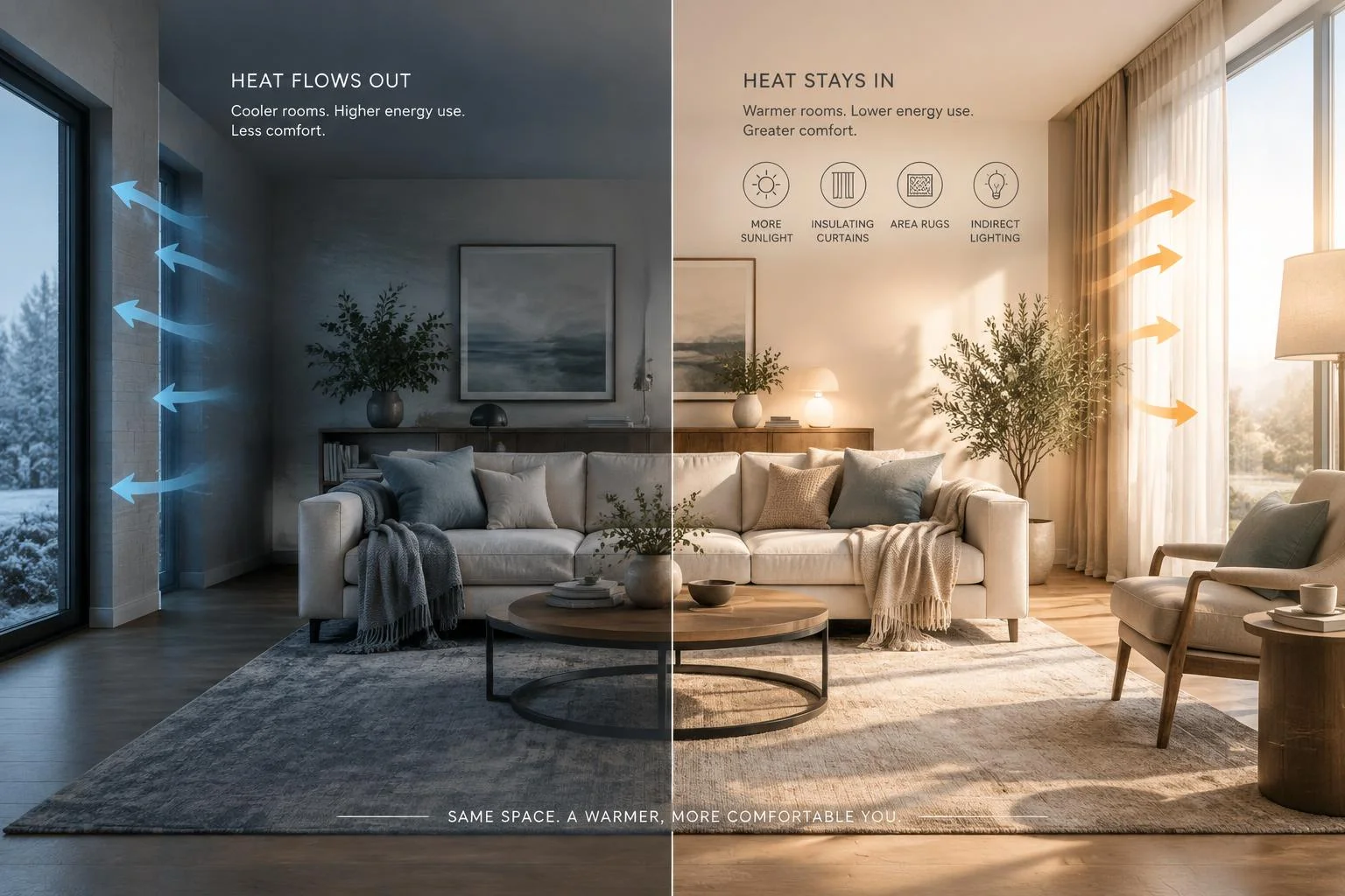 Décoration et performance thermique : vrai impact