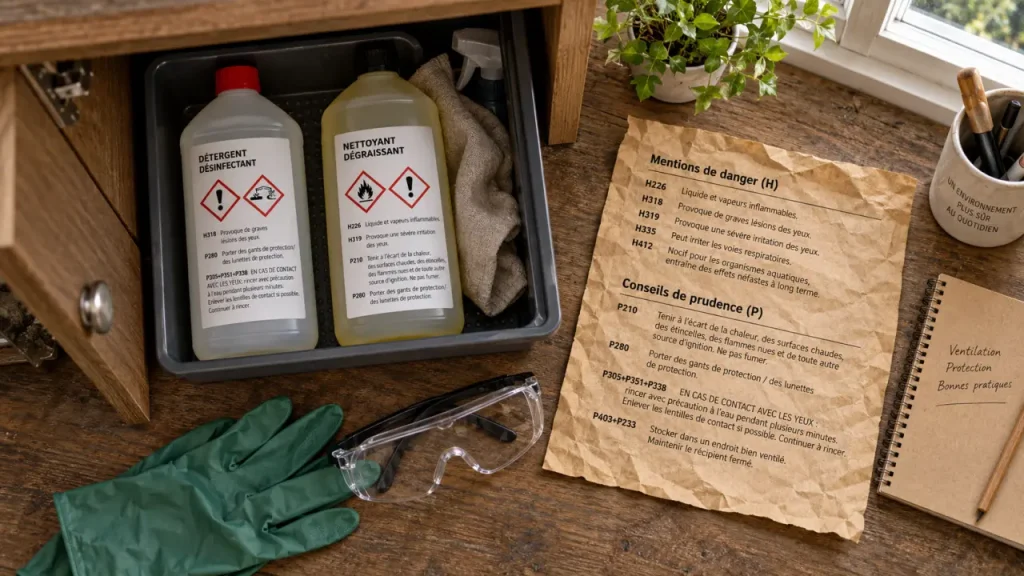 Pictogrammes des produits ménagers : les 9 dangers à reconnaître avant usage